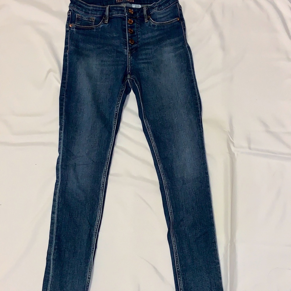 taille hatte dark blue jeans size 11-12 Girls